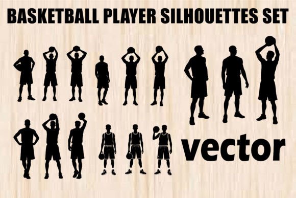 Basketball Silhouettes Player Set: A Designer's Review