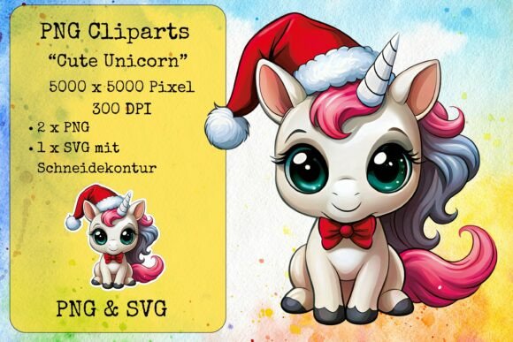 Cute Christmas Unicorn 1: A Designer's Review