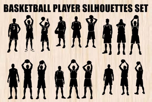 Dynamic Silhouettes of Basketball Stars: A Designer's Review