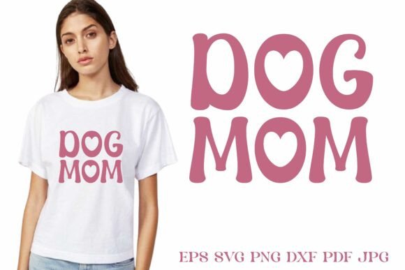 Retro Dog Mom SVG: A Designer's Take on Mother's Day Embroidery