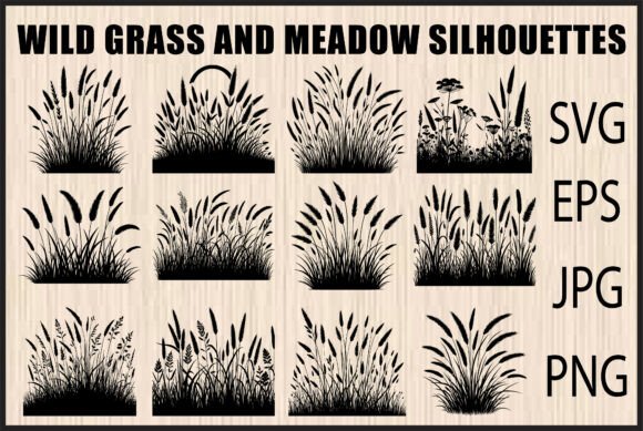 Review: Black Wild Grass Silhouette Bundle for Embroidery