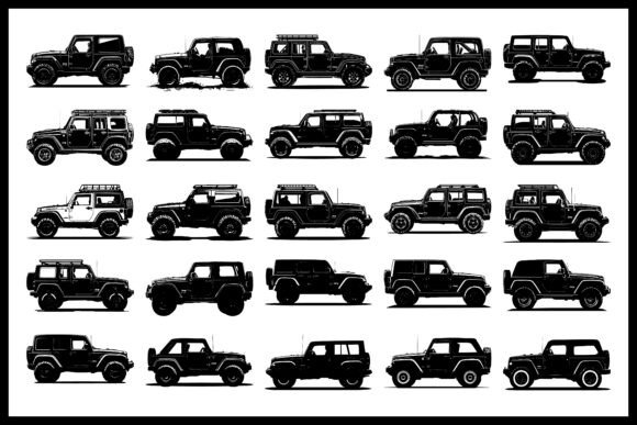 Review: Classic Off-Road 4x4 Silhouette Set3