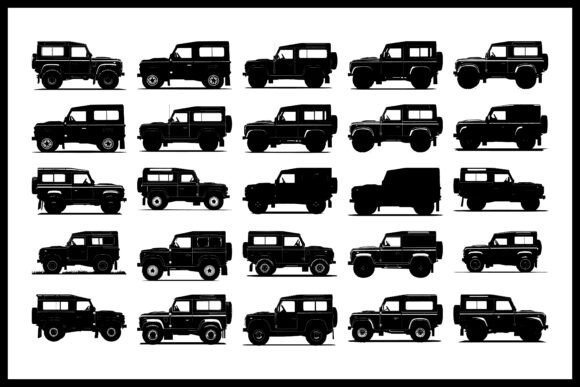 Reviewing Classic Off-Road 4x4 Silhouette Set4