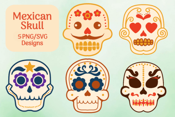 Sugar Skull Clipart: A Designer's Review for Embroidery