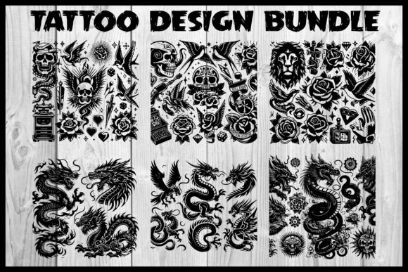 Tattoo Design Stickers Bundle: A Designer’s Review